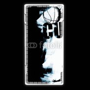 Coque Huawei Ascend P2 Basket background