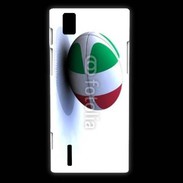 Coque Huawei Ascend P2 Ballon de rugby Italie