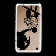 Coque Nokia Lumia 620 Basket en noir et blanc