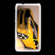 Coque Nokia Lumia 620 Belle voiture jaune et noire