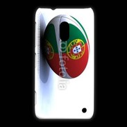 Coque Nokia Lumia 620 Ballon de rugby Portugal