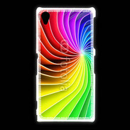 Coque Sony Xpéria Z1 Art abstrait en couleur