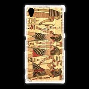 Coque Sony Xpéria Z1 Peinture Papyrus Egypte
