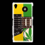 Coque Sony Xpéria Z1 Guitare Reggae