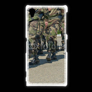 Coque Sony Xpéria Z1 Marche de soldats