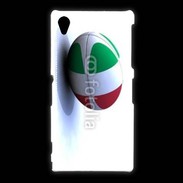 Coque Sony Xpéria Z1 Ballon de rugby Italie