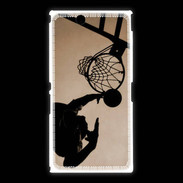 Coque Sony Xpéria Z Ultra Basket en noir et blanc