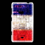 Coque Nokia Lumia 625 Drapeau français vintage