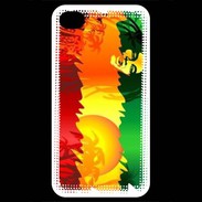 Coque iPhone 4 / iPhone 4S Chanteur de reggae