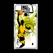 Coque Nokia Lumia 520 Basketteur en dessin