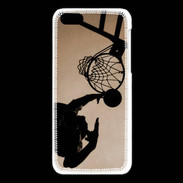 Coque iPhone 5C Basket en noir et blanc