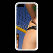 Coque iPhone 5C Beach volley 2