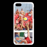 Coque iPhone 5C Beach volley 3