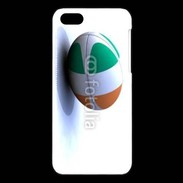 Coque iPhone 5C Ballon de rugby irlande