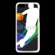 Coque iPhone 5C Basketball en couleur 5