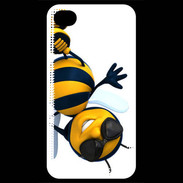 Coque iPhone 4 / iPhone 4S Abeille cool