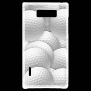 Coque LG Optimus L7 Balles de golf en folie