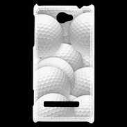 Coque HTC Windows Phone 8S Balles de golf en folie
