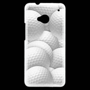 Coque HTC One Balles de golf en folie