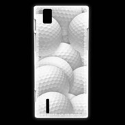 Coque Huawei Ascend P2 Balles de golf en folie