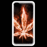 Coque iPhone 4 / iPhone 4S Cannabis en feu