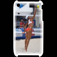 Coque iPhone 3G / 3GS Beach Volley féminin 50