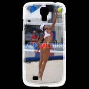 Coque Samsung Galaxy S4 Beach Volley féminin 50