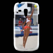 Coque Samsung Galaxy S3 Mini Beach Volley féminin 50