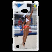 Coque Nokia Lumia 720 Beach Volley féminin 50