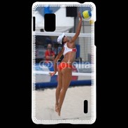 Coque LG Optimus G Beach Volley féminin 50