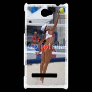 Coque HTC Windows Phone 8S Beach Volley féminin 50