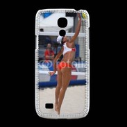 Coque Samsung Galaxy S4mini Beach Volley féminin 50