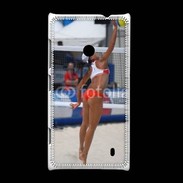 Coque Nokia Lumia 520 Beach Volley féminin 50