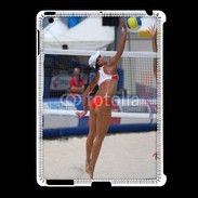 Coque iPad 2/3 Beach Volley féminin 50
