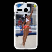 Coque Motorola G Beach Volley féminin 50