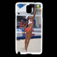 Coque Samsung Galaxy Note 3 Beach Volley féminin 50