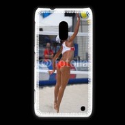 Coque Nokia Lumia 620 Beach Volley féminin 50