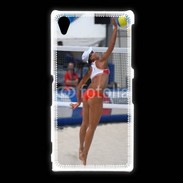 Coque Sony Xpéria Z1 Beach Volley féminin 50