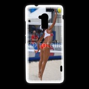 Coque HTC One Max Beach Volley féminin 50