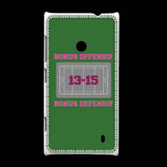 Coque Nokia Lumia 520 Bonus Offensif-Défensif Vert