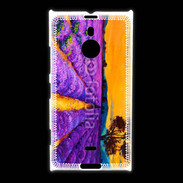 Coque Nokia Lumia 1520 Peinture de champs de lavande 