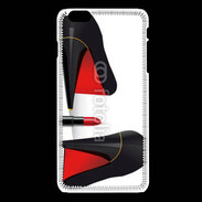 Coque iPhone 6Plus / 6Splus Escarpins et tube de rouge à lèvres