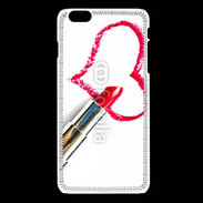 Coque iPhone 6Plus / 6Splus Coeur avec rouge à lèvres