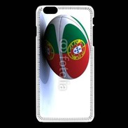Coque iPhone 6Plus / 6Splus Ballon de rugby Portugal