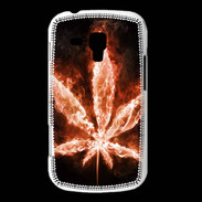 Coque Samsung Galaxy Trend Cannabis en feu