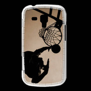Coque Samsung Galaxy Trend Basket en noir et blanc