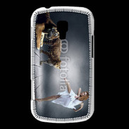 Coque Samsung Galaxy Trend Danseuse avec tigre