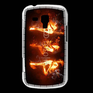 Coque Samsung Galaxy Trend Danseuse feu