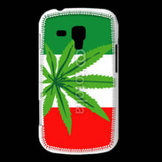 Coque Samsung Galaxy Trend Drapeau italien cannabis