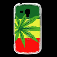 Coque Samsung Galaxy Trend Drapeau reggae cannabis